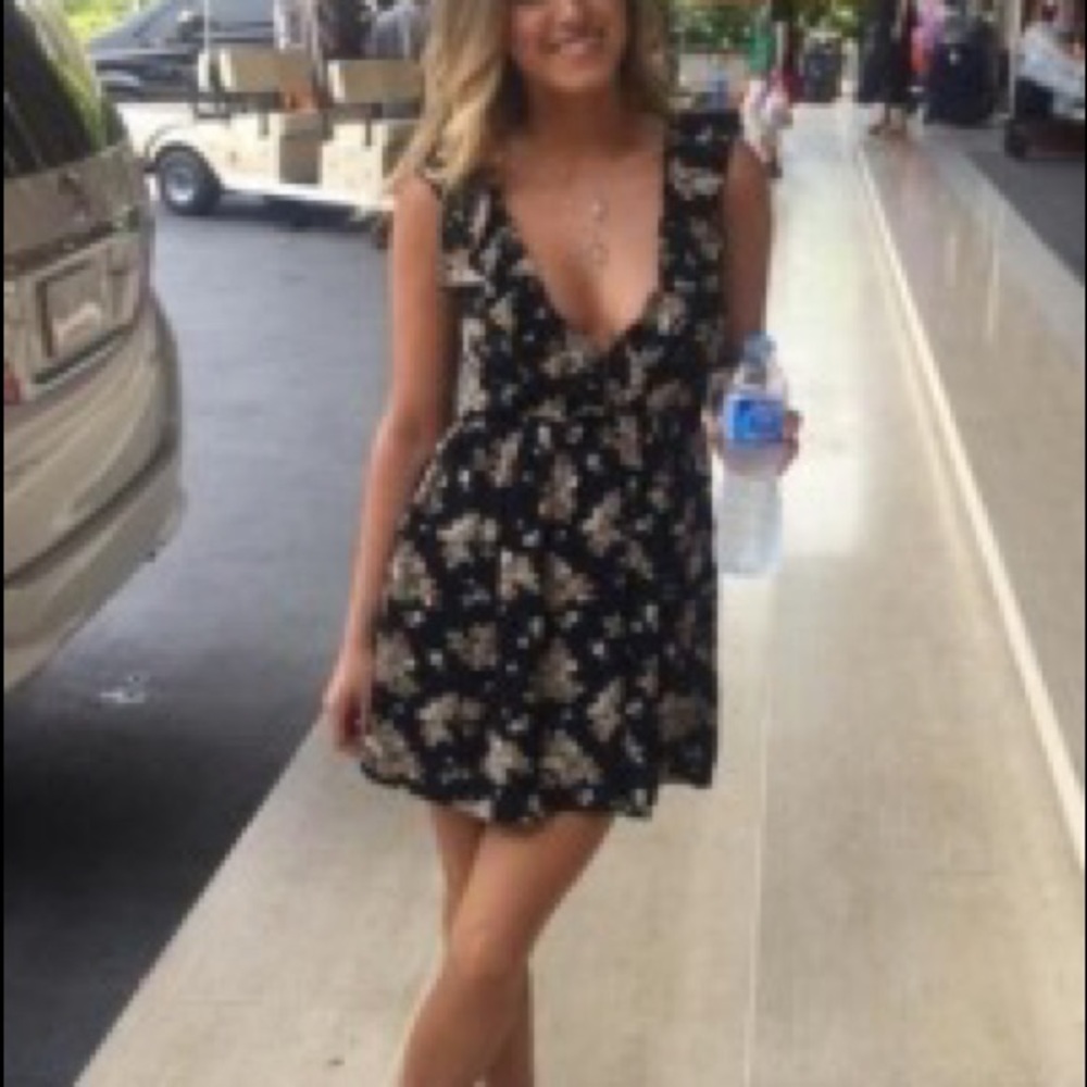 Blue Life Heartbreaker Dress in Night Bloom